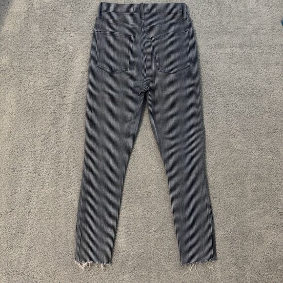 Etica Jeans Womens 25 Cindy Raw Hem Preppy Nautical Sustainable Slow Fashion - Picture 12 of 13